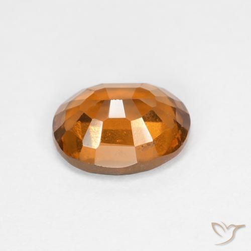 granada hessonita Laranja Médio Natural 1.24ct, oval, VS