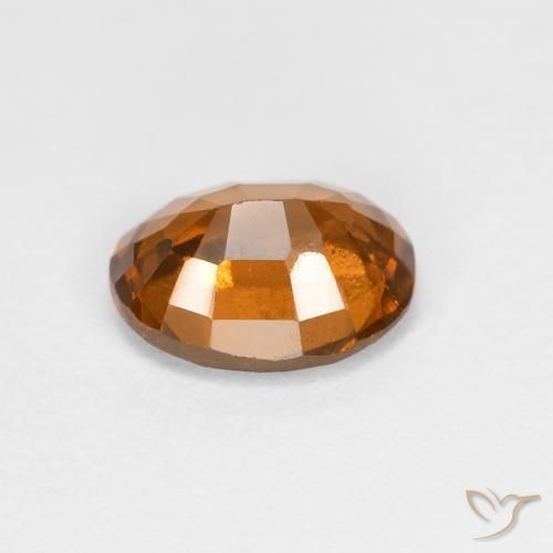 granada hessonita Laranja Profundo Natural 1.34ct, oval, VS