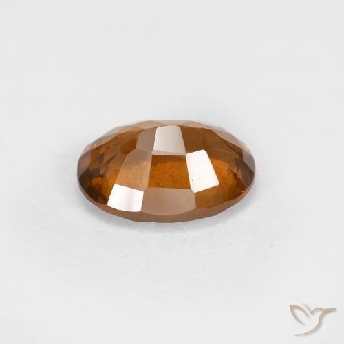 granada hessonita terra laranja Natural 1.16ct, oval, VS