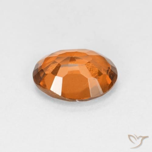 granada hessonita âmbar laranja Natural 1.10ct, oval, VS