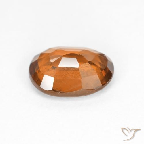 granada hessonita Laranja médio-escuro Natural 2.02ct, oval, VS