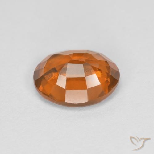 granada hessonita Laranja médio-escuro Natural 1.99ct, oval, VS