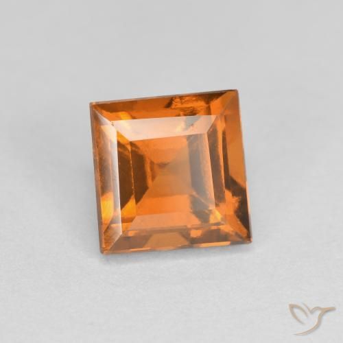 1.48ct Natural Laranja Médio granada hessonita, Quadrado, VS