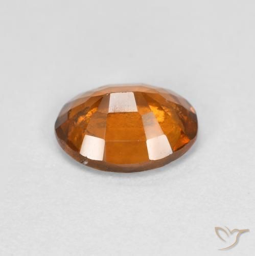granada hessonita Laranja Médio Natural 1.23ct, oval, VS