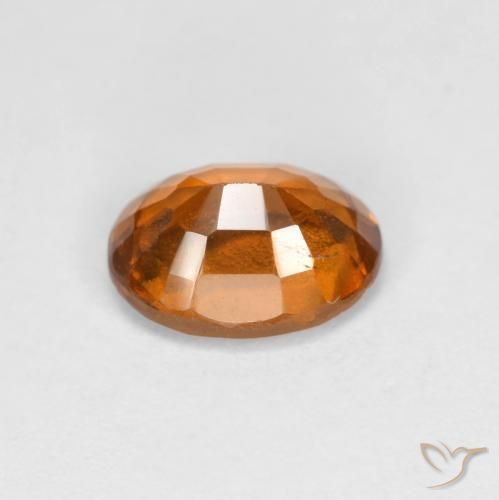 granada hessonita Laranja Médio Natural 1.27ct, oval, VS