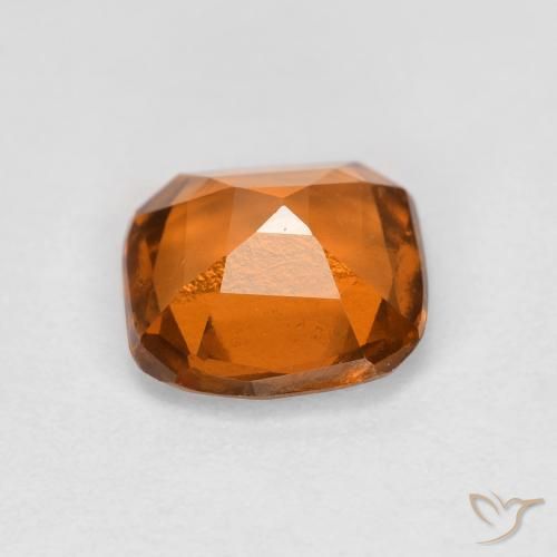 granada hessonita Laranja amarelado Natural 1.38ct, Corte Octógono / Esmeralda, VS