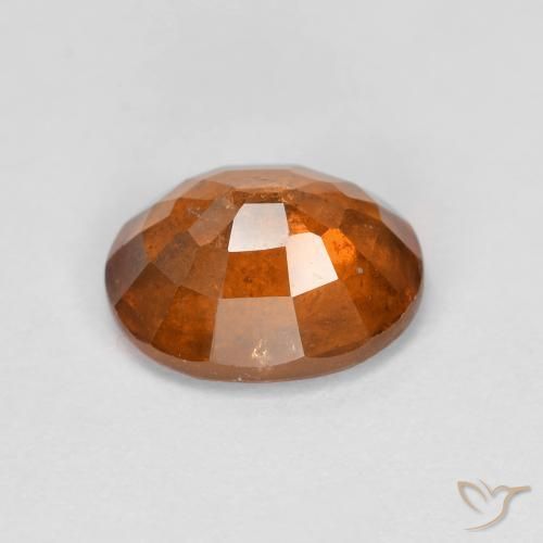 granada hessonita Laranja Médio Natural 2.25ct, oval, VS