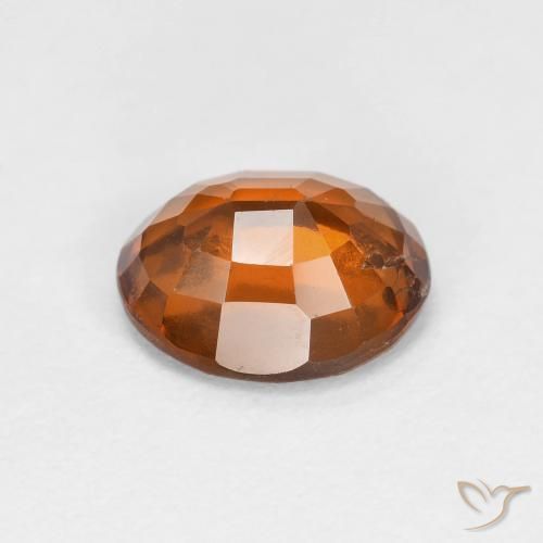 granada hessonita Laranja Profundo Natural 2.00ct, oval, VS