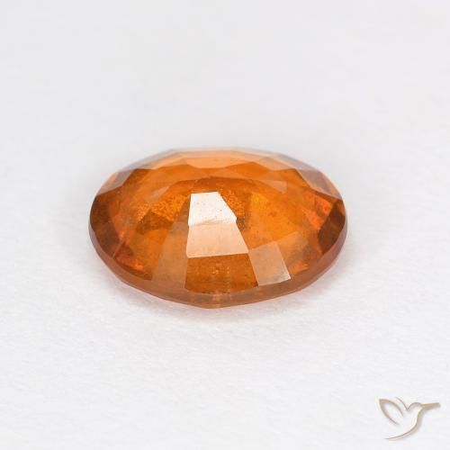 granada hessonita Laranja Médio Natural 1.53ct, oval, VS