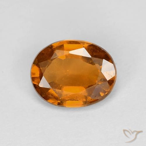 1.75ct Natural Laranja Médio granada hessonita, oval, VS