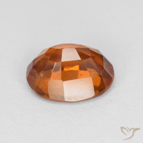 granada hessonita Medium Dark-Orange Natural 2.01ct, oval, VS
