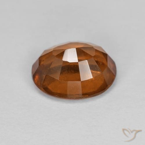 granada hessonita Laranja Profundo Natural 1.87ct, oval, VS