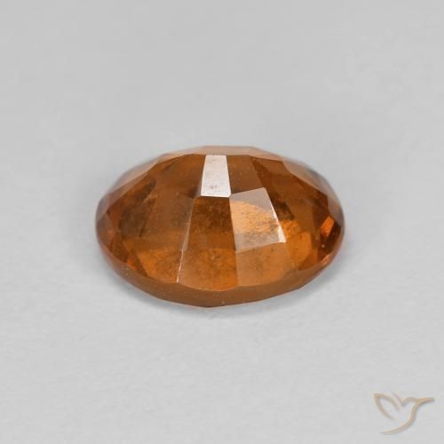 granada hessonita âmbar laranja Natural 1.74ct, oval, VS