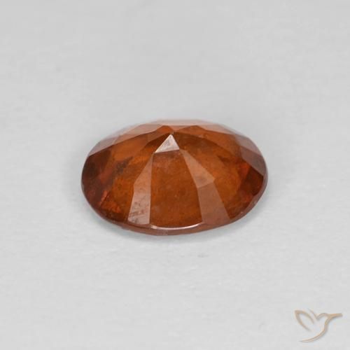 granada hessonita âmbar laranja Natural 1.02ct, oval, VS