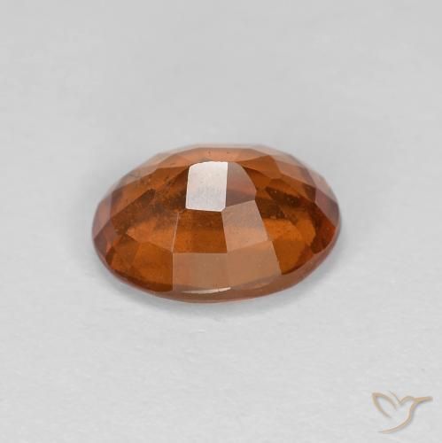 granada hessonita Laranja Profundo Natural 1.83ct, oval, VS