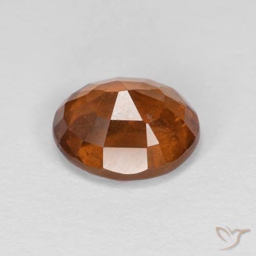 granada hessonita Laranja Profundo Natural 1.85ct, oval, VS
