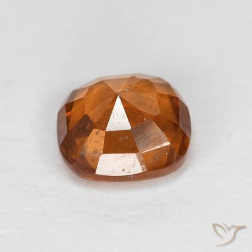 granada hessonita Medium Dark-Orange Natural 1.00ct, Almofada, VS