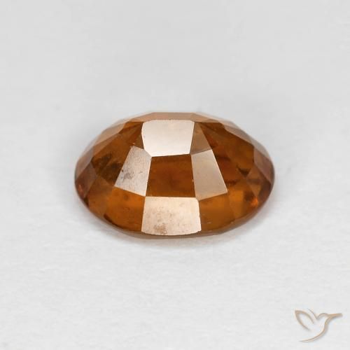 granada hessonita Medium Dark-Orange Natural 1.79ct, oval, VS