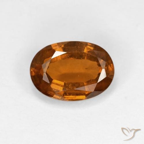 1.66ct Natural Laranja Médio granada hessonita, oval, VS