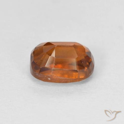 granada hessonita Laranja Médio Natural 1.58ct, Almofada, VS