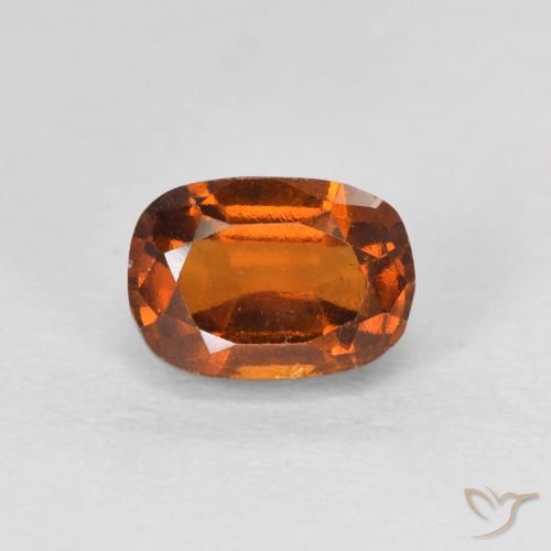 1.64ct Natural Laranja Profundo granada hessonita, Almofada, VS