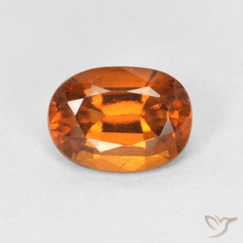 1.52ct Natural Laranja Médio granada hessonita, oval, VS