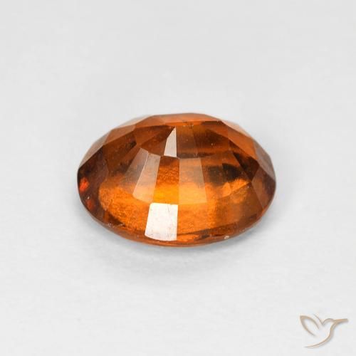 granada hessonita Laranja Médio Natural 1.41ct, oval, VS