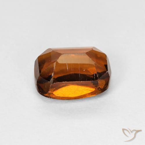 granada hessonita Deep Orange - Brown Natural 1.49ct, Almofada, VS