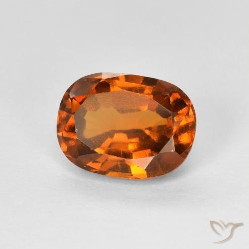 granada hessonita Medium Dark-Orange Natural 1.73ct, Almofada, VS-SI