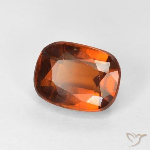 granada hessonita âmbar laranja Natural 2.33ct, Almofada, VVS-VS