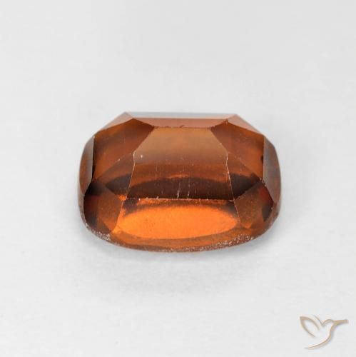 granada hessonita âmbar laranja Natural 2.33ct, Almofada, VVS-VS