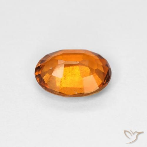 granada hessonita Laranja Médio Natural 0.91ct, oval, VS-SI
