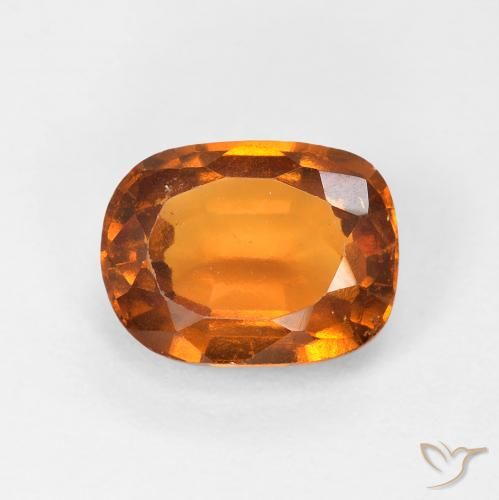 1.74ct Natural Laranja Médio granada hessonita, Almofada, VS-SI, Photo A