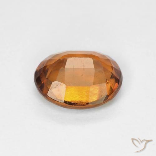 granada hessonita Laranja Médio Natural 1.45ct, oval, VVS-VS