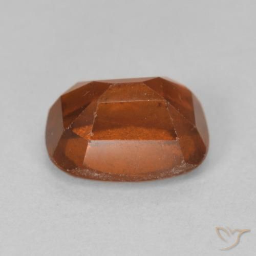 granada hessonita laranja avermelhado Natural 2.04ct, Almofada, VS-SI