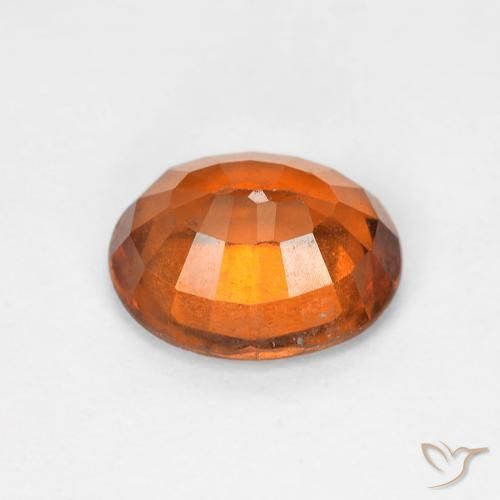 granada hessonita Laranja Médio Natural 1.68ct, oval, VS