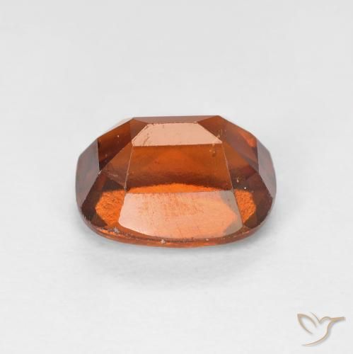 granada hessonita âmbar laranja Natural 2.16ct, Almofada, VVS-VS
