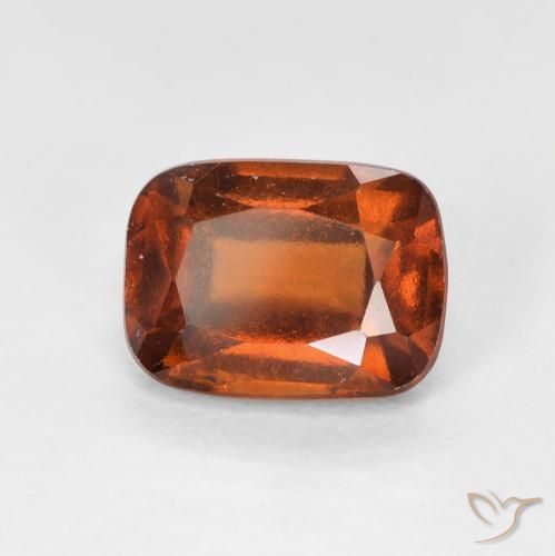 granada hessonita âmbar laranja Natural 2.14ct, Almofada, VS