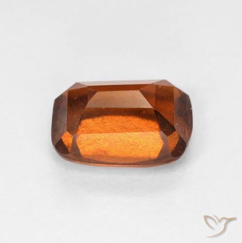 granada hessonita âmbar laranja Natural 2.14ct, Almofada, VS
