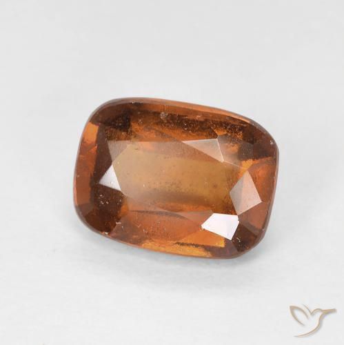granada hessonita âmbar laranja Natural 2.00ct, Almofada, VS