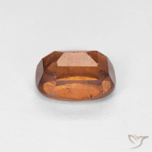 granada hessonita âmbar laranja Natural 1.31ct, Almofada, VS