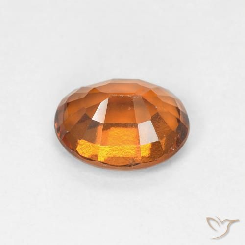 granada hessonita Laranja Médio Natural 1.26ct, oval, VVS-VS
