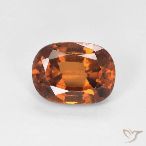 1.84ct Natural Laranja Médio granada hessonita, Almofada, VVS-VS