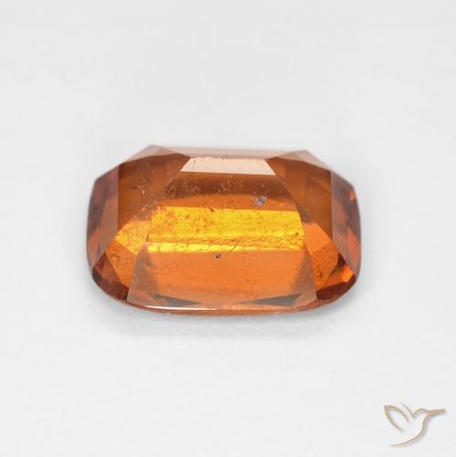 granada hessonita Medium Dark-Orange Natural 2.28ct, Almofada, VS