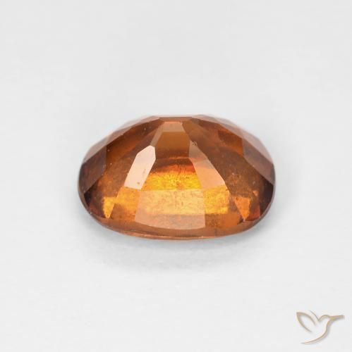 granada hessonita laranja avermelhado Natural 1.79ct, Almofada, VS