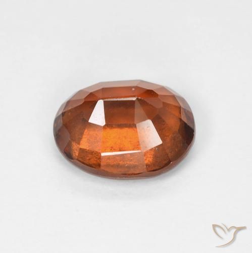 granada hessonita Laranja Médio Natural 1.84ct, oval, VS