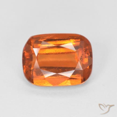 2.64ct Natural Laranja Médio granada hessonita, Almofada, VS