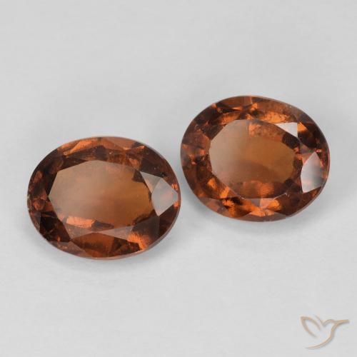 2.88ctw Natural Laranja Profundo granada hessonita, oval, VS-SI