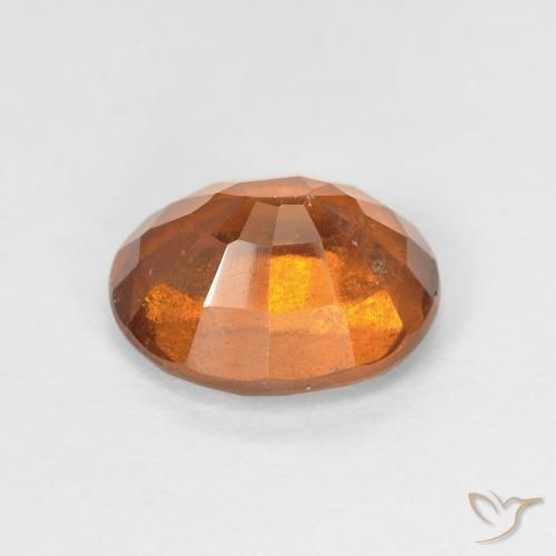 granada hessonita Laranja Profundo Natural 2.66ct, oval, VS-SI