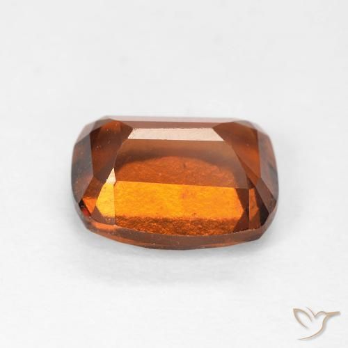 granada hessonita âmbar laranja Natural 2.53ct, Almofada, VVS-VS